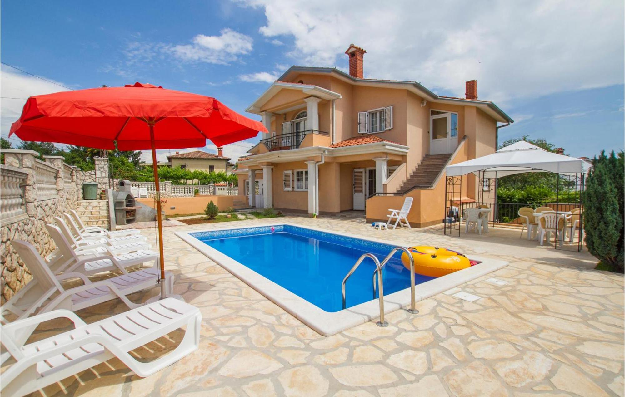 Gorgeous Home In Labin With Outdoor Swimming Pool Экстерьер фото
