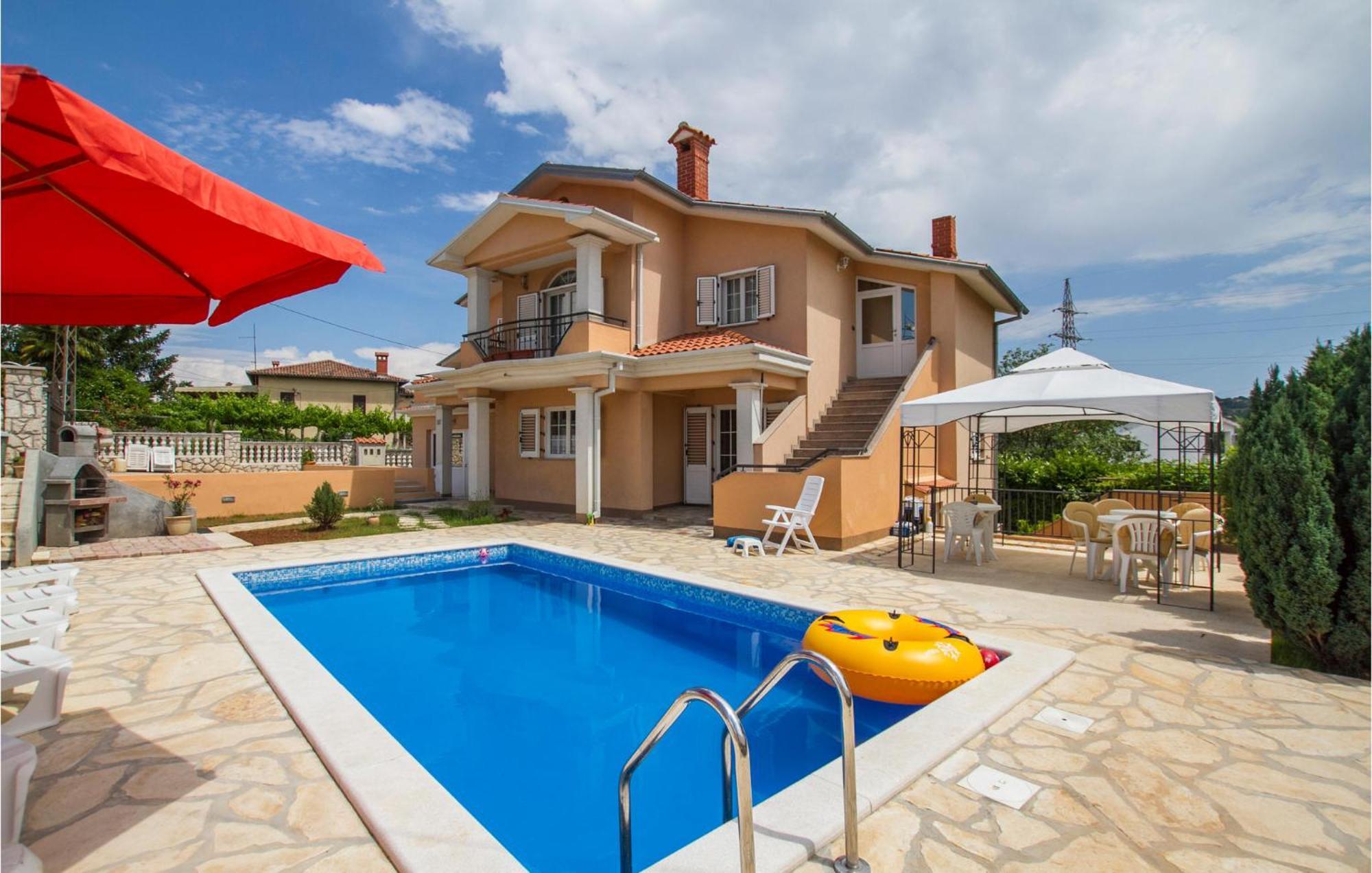 Gorgeous Home In Labin With Outdoor Swimming Pool Экстерьер фото